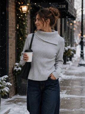 Apt 9 Silver Sweater